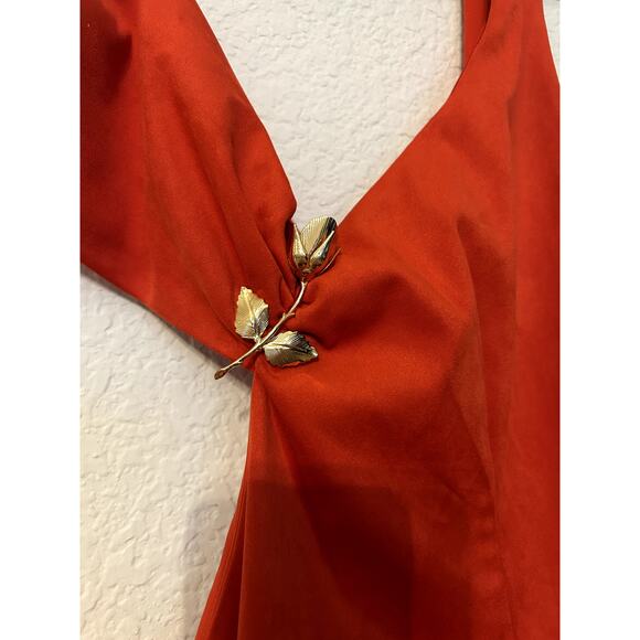 For Love And Lemons Gloria Dress Red - Picture 6 of 10